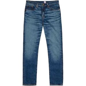 EDWIN Men’s Maddox Slim Stretch Whiskered Straight Size 33